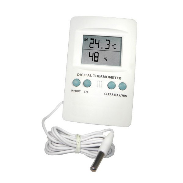 Digital Thermohygrometer with Probe Cornwall Electronics